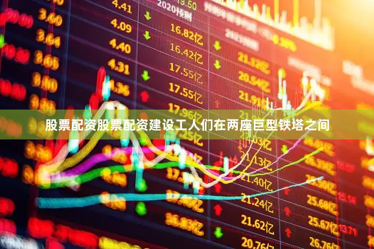 股票配资股票配资建设工人们在两座巨型铁塔之间